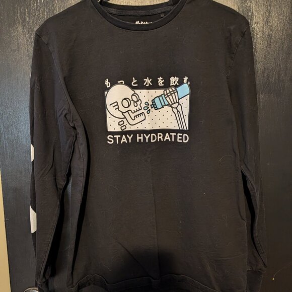 "Stay Hydrated" long sleeve shirt - Picture 1 of 3